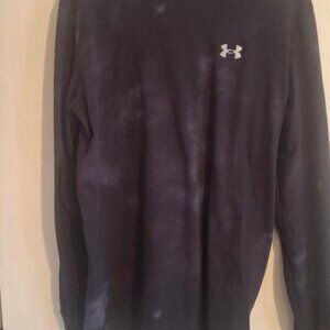 UNDER ARMOUR MENS BLACK LONG SLEEVE TSHIRT SIZE MEDIUM LOOSE FIT